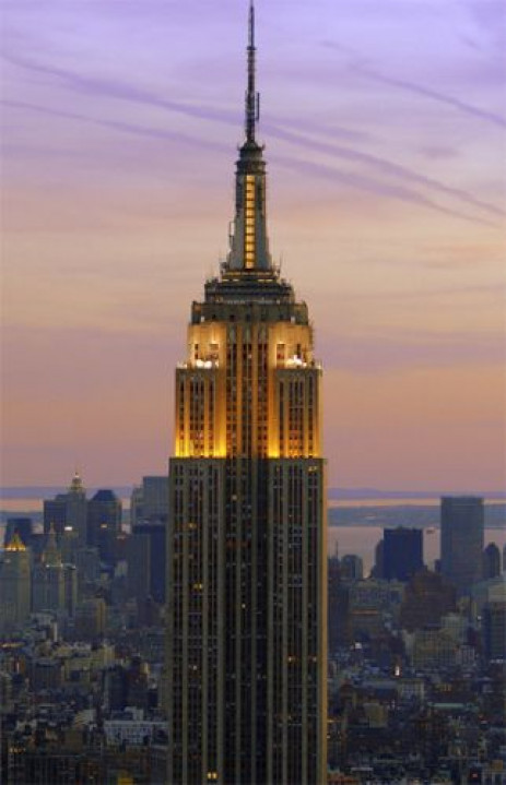 Top van het Empire State Building