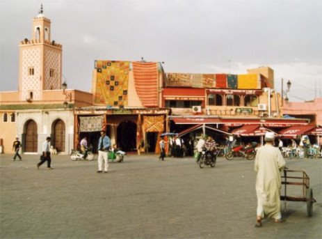 Het prachtige Jemaa-el-Fna plein