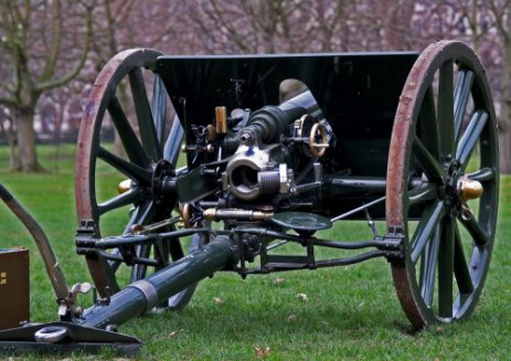 Kanon bij het Imperial War Museum