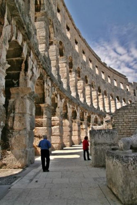 Binnenkant van het Colosseum