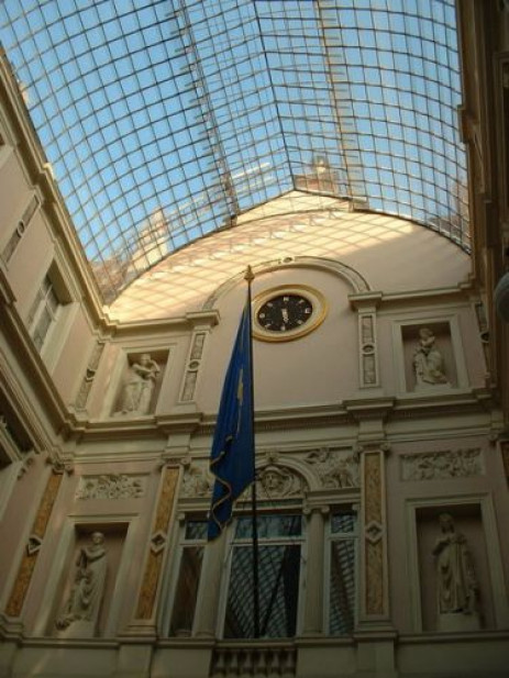 Plafond van het Koninklijke Sint-Hubertusgalerijen