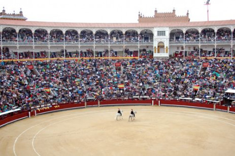 Publiek in de Plaza de Toros de las Ventas