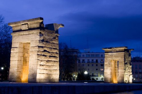 Structuur van de Templo de Debod