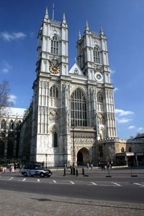Totaalbeeld van Westminster Abbey