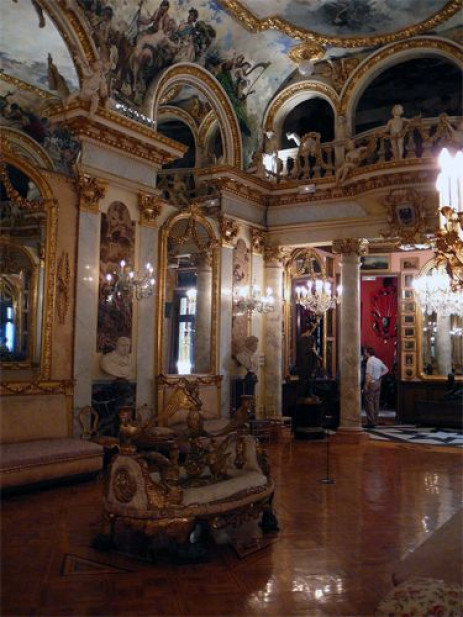 Interieur van het Museo Cerralbo