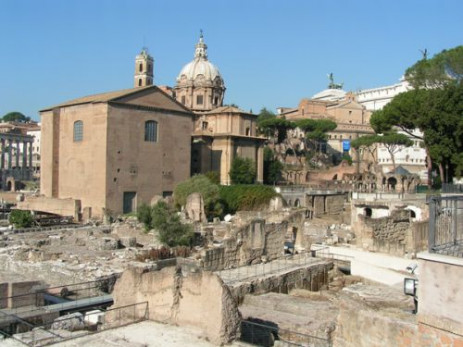 Beeld van het Forum Romanum