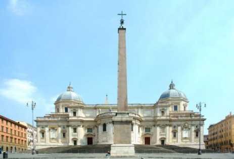 Zuil voor de Santa Maria Maggiore-basiliek