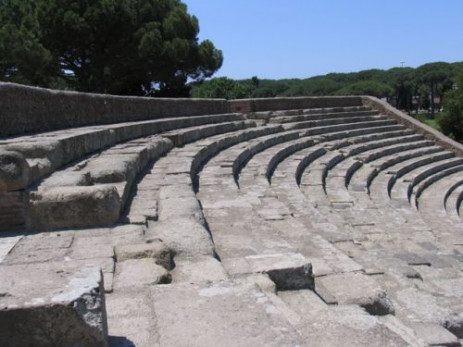 Theater in Ostia Antica
