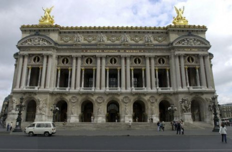 Voorgevel van de Opéra Garnier