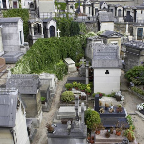 Graven op de Cimetière de Montmartre