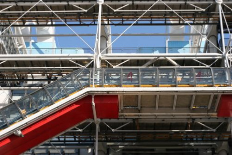 Trap van het Centre Pompidou