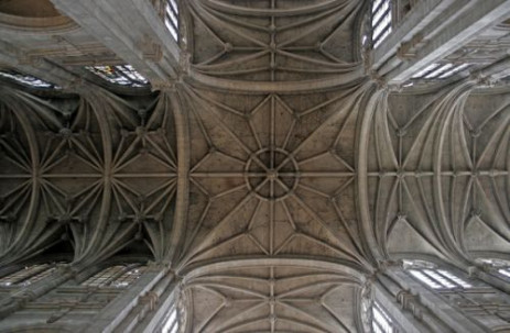 Plafond van de Saint-Eustache