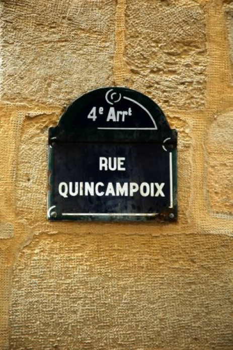 Naambord van de Rue Quincampoix