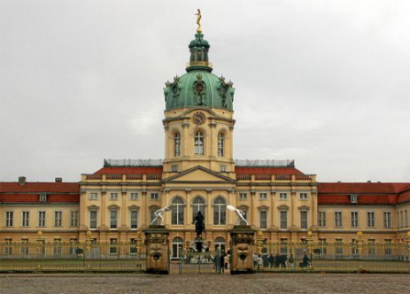 Zicht op het Schloss Charlottenburg
