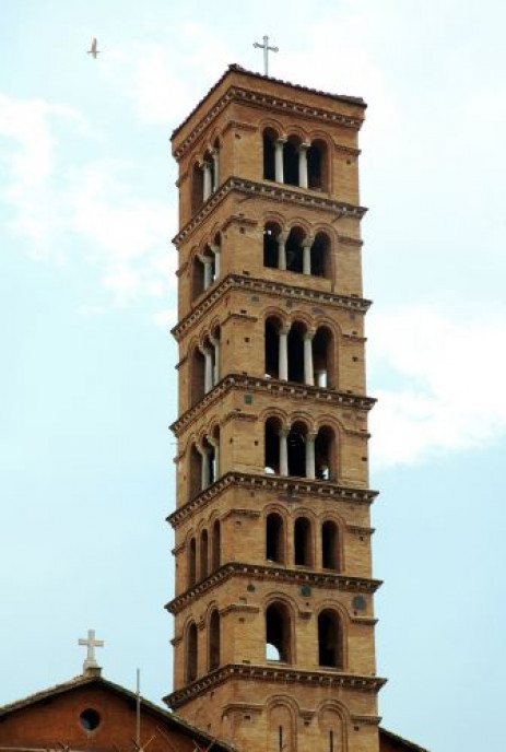 Toren aan de Bocca della Verità