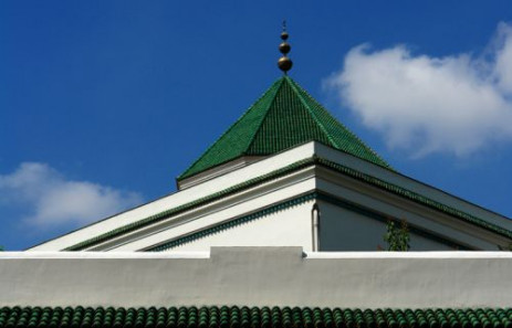 Dak van de Grande Mosquée de Paris