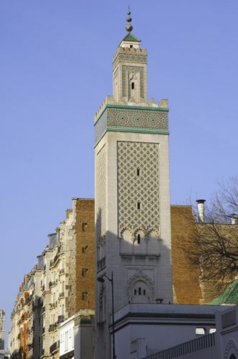 Toren van de Grande Mosquée de Paris
