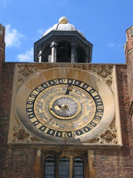 Detail van het Hampton Court Palace