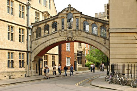 Straatbeeld in Oxford