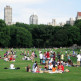 Mensen in Central Park