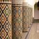 Zuilen in het Musée de Marrakech