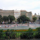 Zicht op de Plaça de Catalunya