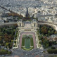 Luchtbeeld van het Palais de Chaillot