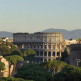 Zicht op het Colosseum