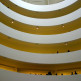 Binnen in het Guggenheim Museum