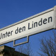 Naambord van Unter den Linden