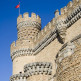 Detail van het Castillo de los Mendoza
