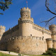 Zijaanzicht van het Castillo de los Mendoza