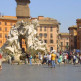 Toeristen op het Piazza Navona