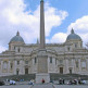 Voorgevel van de Santa Maria Maggiore-basiliek