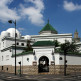 Zicht op de Grande Mosquée de Paris