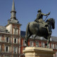 Standbeeld op de Plaza Mayor
