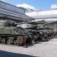 Tanks aan het Koninklijk Museum van het Leger en de Krijgsgeschiedenis