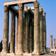 Restanten van de Tempel van de Olympische Zeus